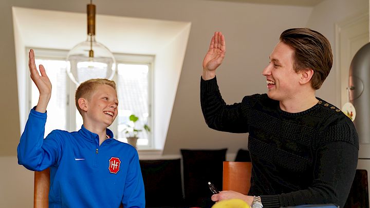 Elev opplever mestring i norskundervisningen.