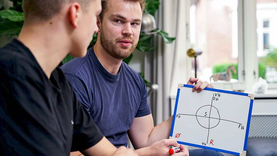 Mentor forklarer politiske retninger i samfunnsfagundervisningen.