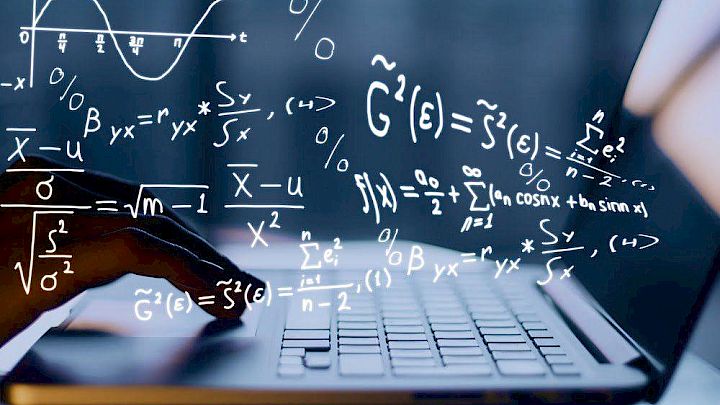 Billede af matematiske formler