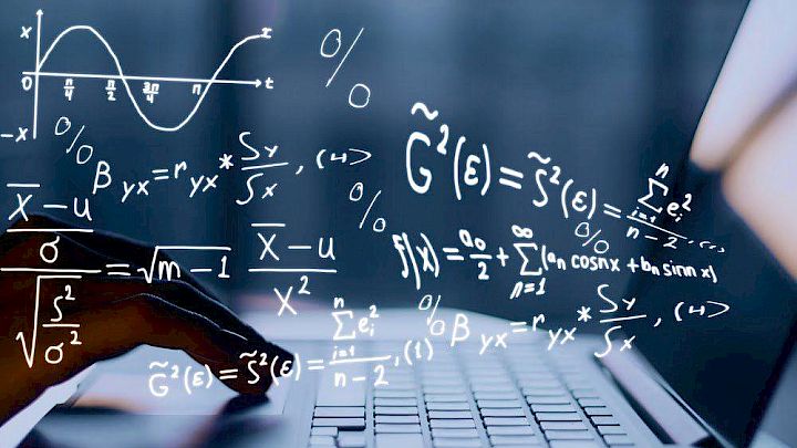 Billede af matematiske formler