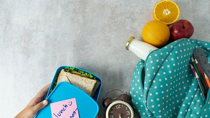 Madpakke klar til skolestart